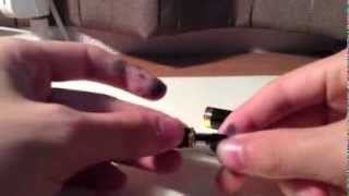 解体したオマケ万年筆の組み立て