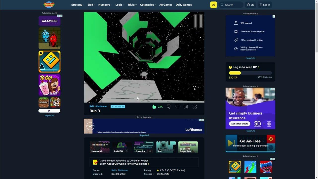 Run 3 Play Online at Coolmath Games Google Chrome 2024 02 13 16 40 16