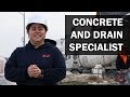 Job Talks - Concrete &amp; Drain Specialist - Jessica Enjoys a Different Task Everyday