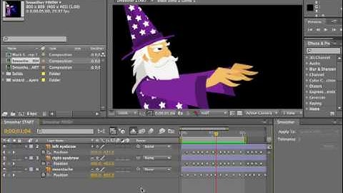 Adobe After Effects CS4 Tutorial 89 - Smoother