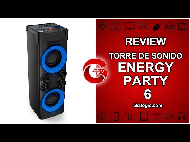 Energy Sistem Torre Sonido Party 3 Go – Teknotronics