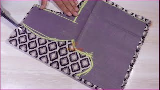 fancy blouse designs cutting and stitching | new fancy back neck blouse designs