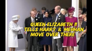 Queen Elizabeth Orders Prince Harry and Meghan Markle to Move Over There