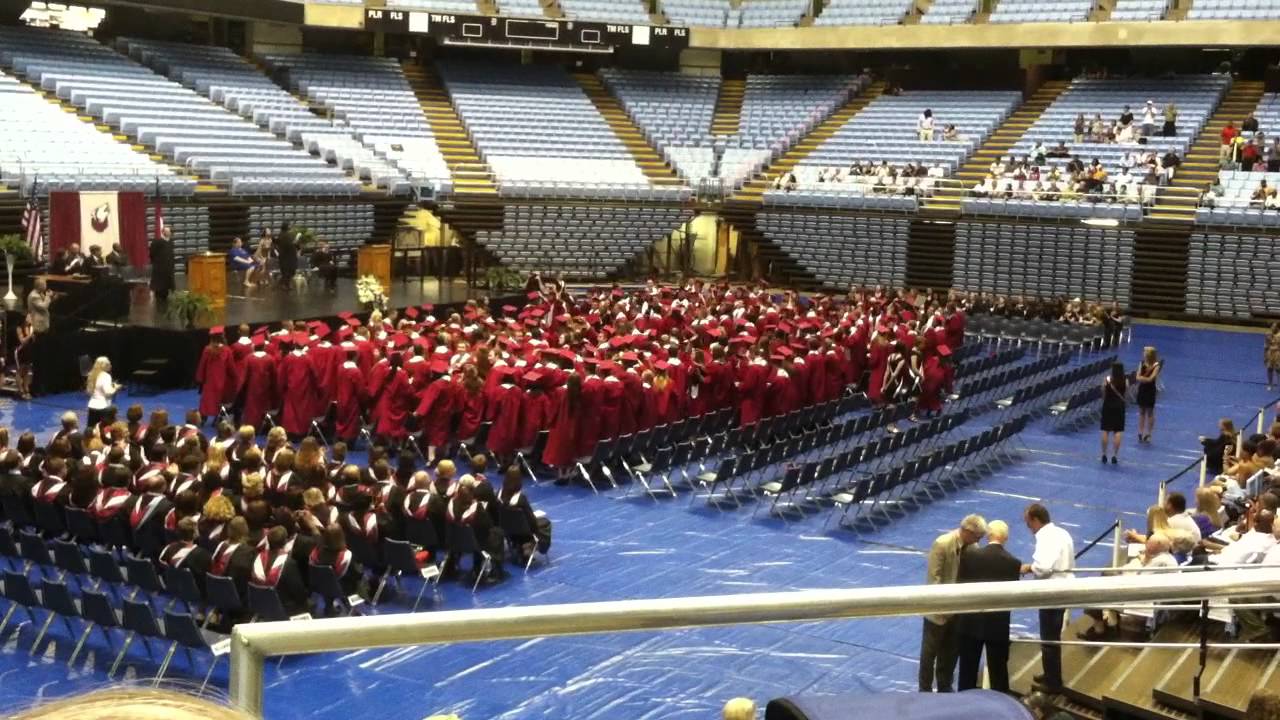 Cedar Ridge High School (Hillsborough, NC) Graduation 2012 YouTube