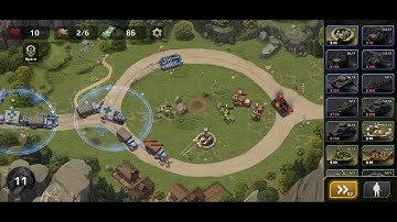 Level 16 #Hard WWll Defense: RTS Army TD game (mobile)#shorts #gameplay