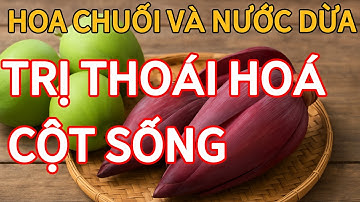 Hoa Chuối Và Nước Dừa – Bài Thuốc Quý Trị Đau Lưng, Thoái Hoá Cột Sống