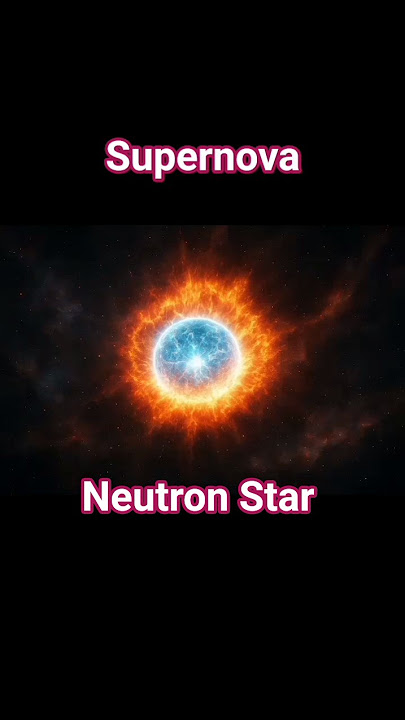 Supernova ; neutron star🤩😲 #shorts #youtubeshorts #space #viral #star