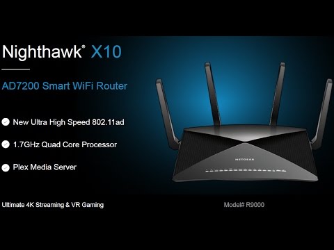 Netgear Nighthawk X10 Is The ‘World’s Fastest Router - YouTube