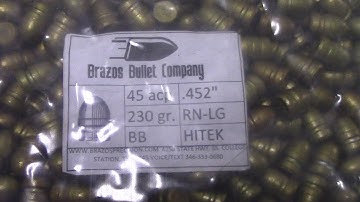 Cheapest Hi-Tek Coated Bullets!? Brazos Bullet Company | Guns N