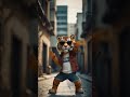 Tiger dance viral videos HD quality #shorts #kids #ai #viral
