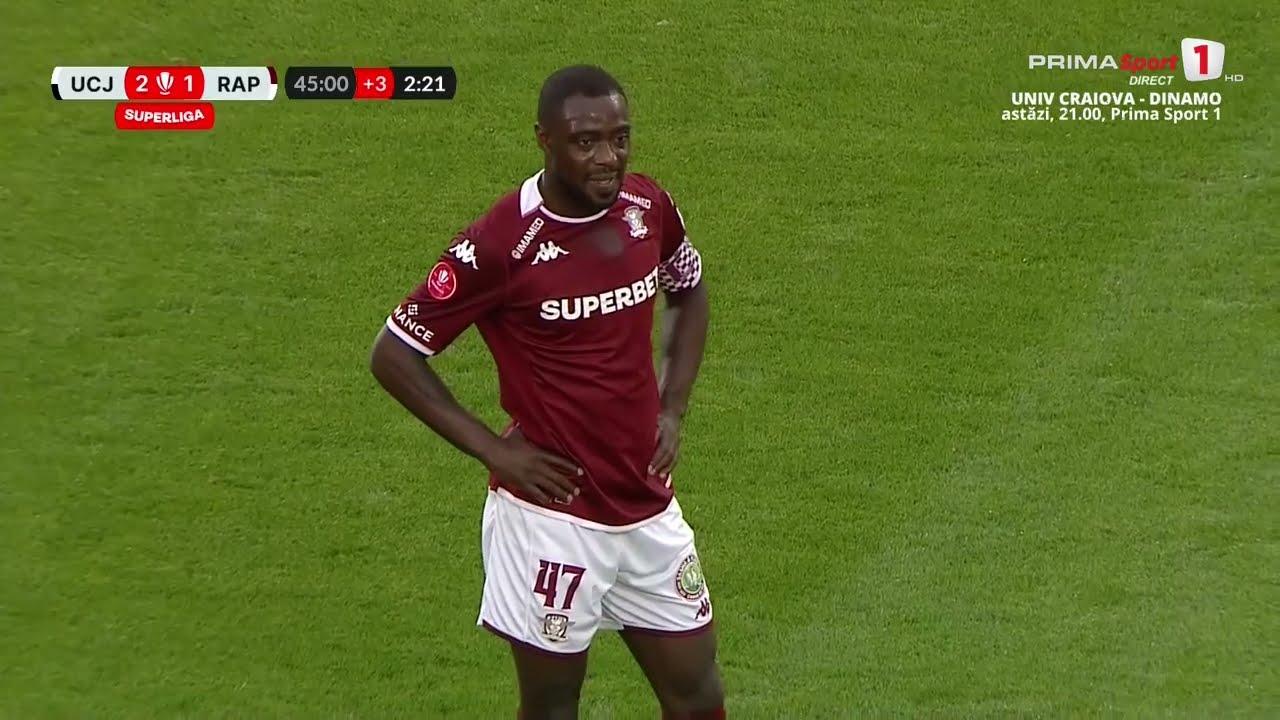 FC Universitatea Cluj 2-2 FC Rapid București