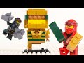 When Kai and Cole Built Golden Lloyd! STOP MOTION | Billy Bricks Compilations
