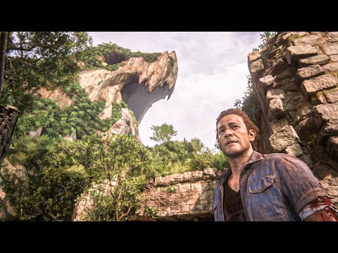 Uncharted 4: A Thief's End - Samuel Goes After The Treasure Cutscene [PC UHD 4K 60FPS] (2023)