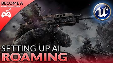 Random AI Roaming Setup - #28 Creating A First Person Shooter (FPS) With Unreal Engine 4