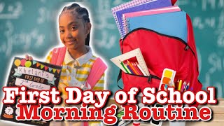 First Day of School Morning Routine 🥰