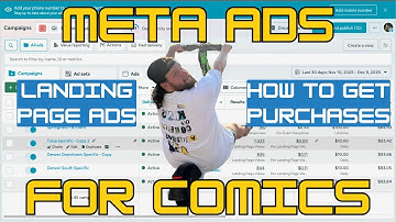 Ad Setup for Comics (2026) Landing Page Views