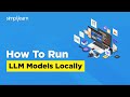 How To Run LLM Models Locally | Learn Ollama in 10 Minutes | Deepseek | Gemma | Simplilearn