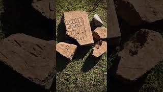 Preserving a Busted Headstone – Historic Cemetery Preservation Step 1