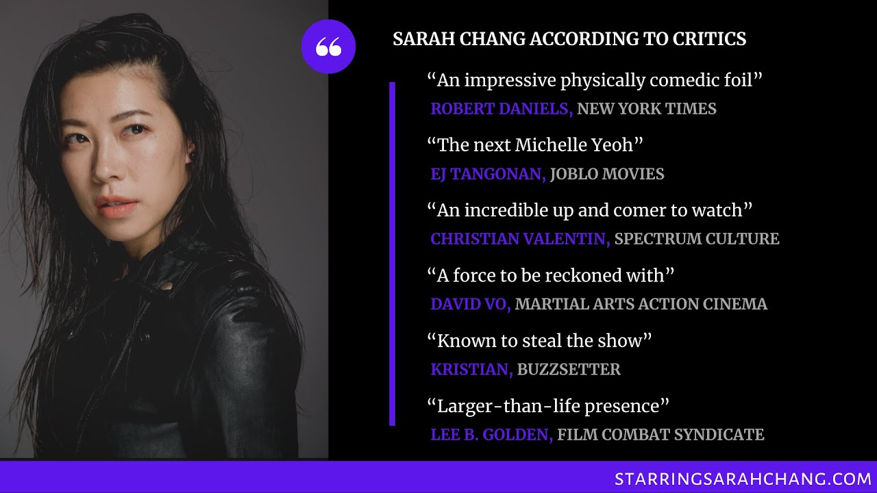 Sarah Chang Theatrical Acting Reel 2022