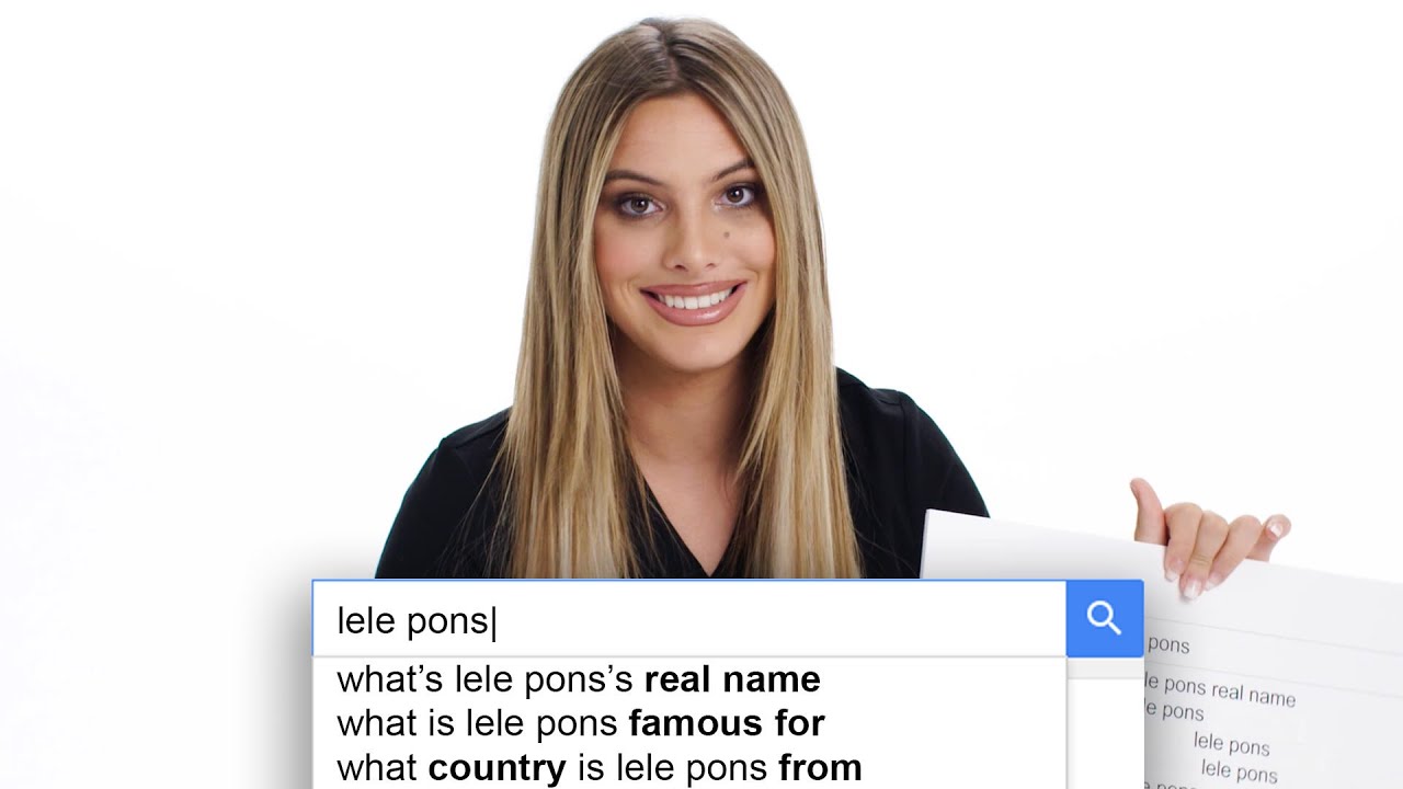 Lele Pons Answers the Web's Most Searched Questions 