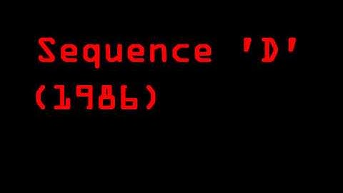 Sequence D (1986)