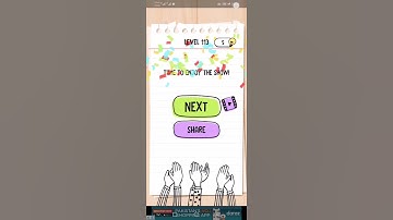 Brain test Level 113 i cant start the video Walkthrough