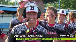 MVP: Hiland's Casey Lowe vs East Knox