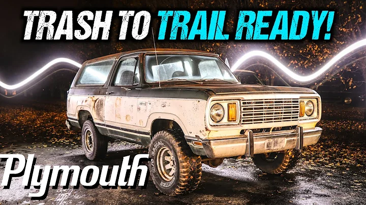 FORGOTTEN Ratty Plymouth Trailduster REVIVED After...