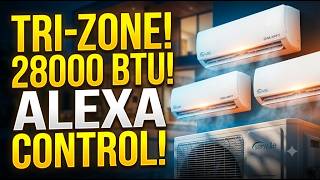 Senville SENA-30HF/T Tri Zone Mini Split Review | Smart Whole-Home Comfort