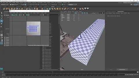 Maya Unfold tool Warped Uvs (Fix)