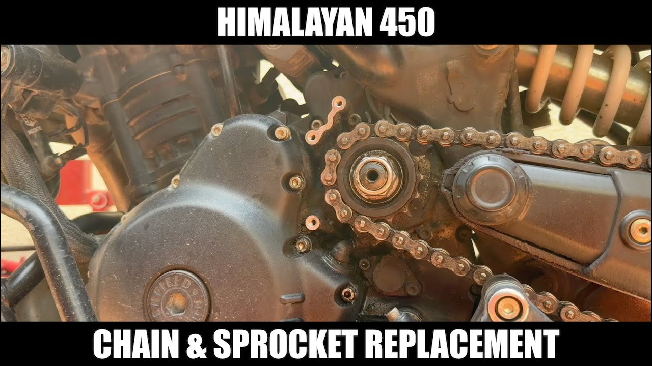 RE Himalayan 450 - How to Replace Chain & Sprockets