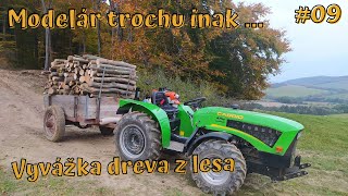 Modelár trochu inak ... Vyvážka dreva z lesa (Traktor: Cabrio 47 hp exelent) | #9