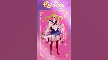 3D블렌더로 세일러문💘 캐릭터 만들기✨ #shorts