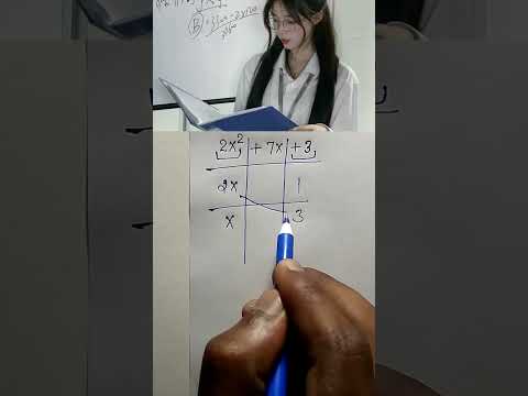 Video Solving 2x² + 7x + 3 = ? Try this trick Concept! - youtube