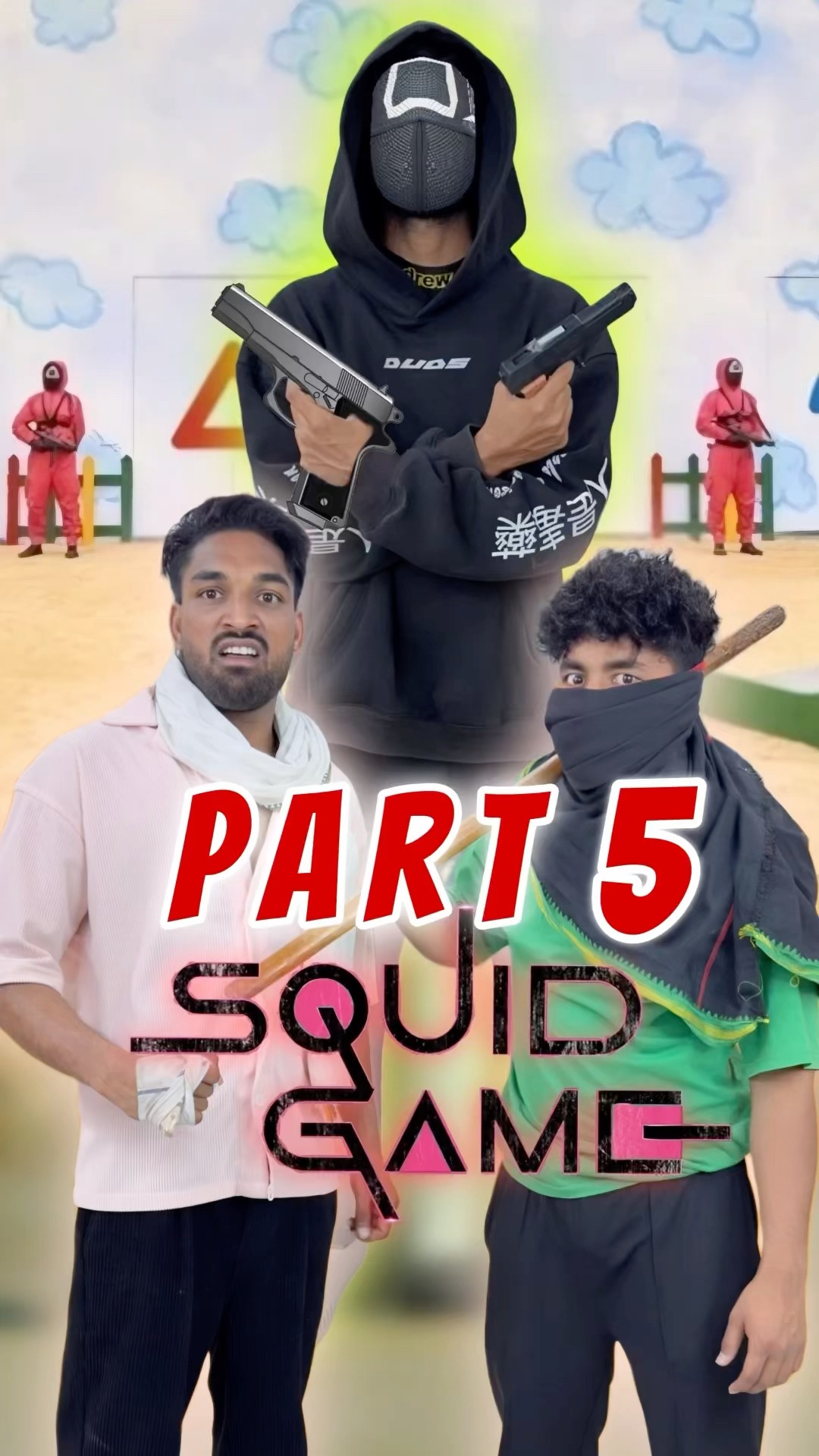 Squid Game? Part 5 #squidgame #trending #aaganwadikebacche #shortvideos #dhonisir #srsir #banku