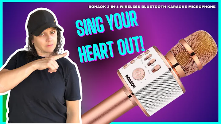 Unbox Magic: BONAOK Bluetooth Karaoke Mic Review!
