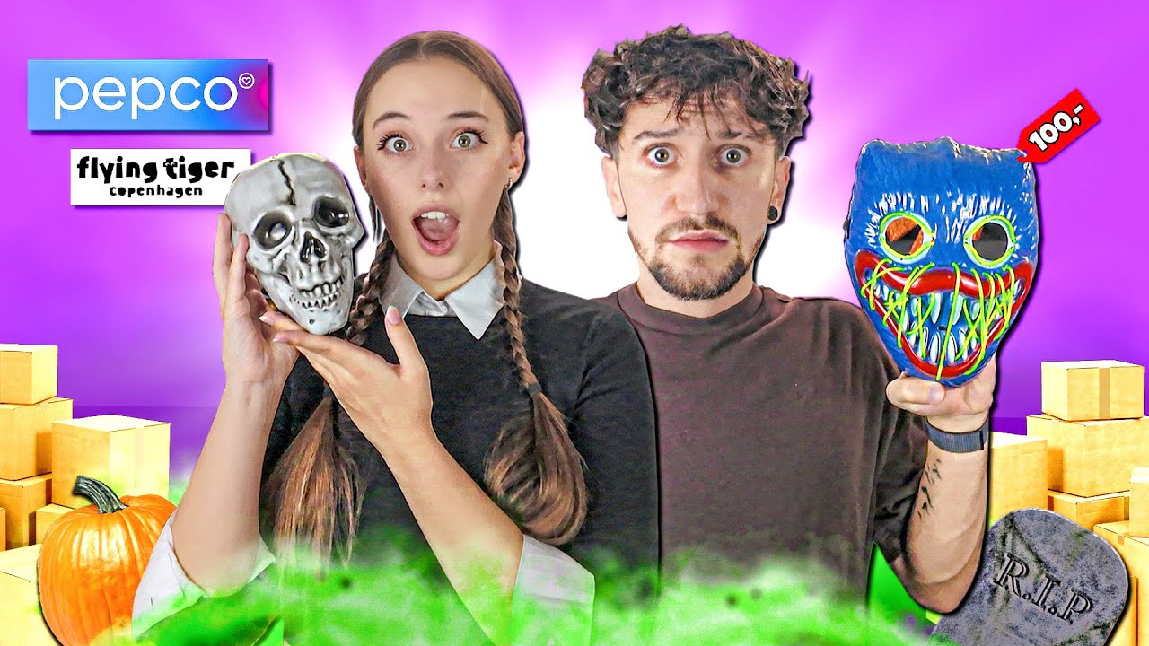 Kupujeme všechny STRAŠIDELNÉ věci na HALLOWEEN