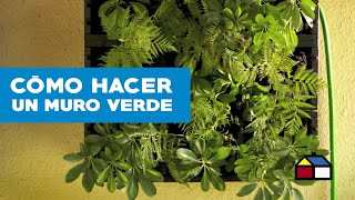 How to make a green wall?