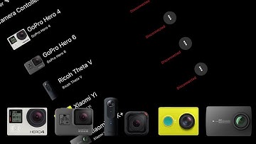 Camera Controller App for iOS (GoPro Hero 6 demo)