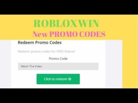 Brand New Robux Promocode Robloxwin October 2019 Youtube - robloxwinner me