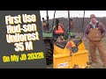 #37 Hud-son Uniforest 35M Forestry PTO Skidding Winch on a John Deere 2032R Compact Tractor