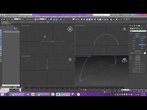 3ds Max: How to Use the Loft Command (Compound Object)