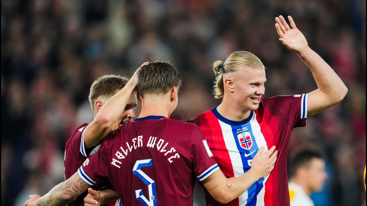 Эрлинг Холанд забивает ПЯТЬ голов в ворота Молдовы всего за несколько дней до манчестерского дерби