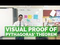 Visual proof of pythagoras theorem