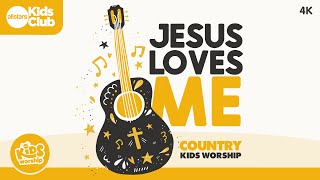 Jesus Loves Me ❤️ | Kids Worship + lyrics  #kidmin #jesus #god #hope #christianmusic