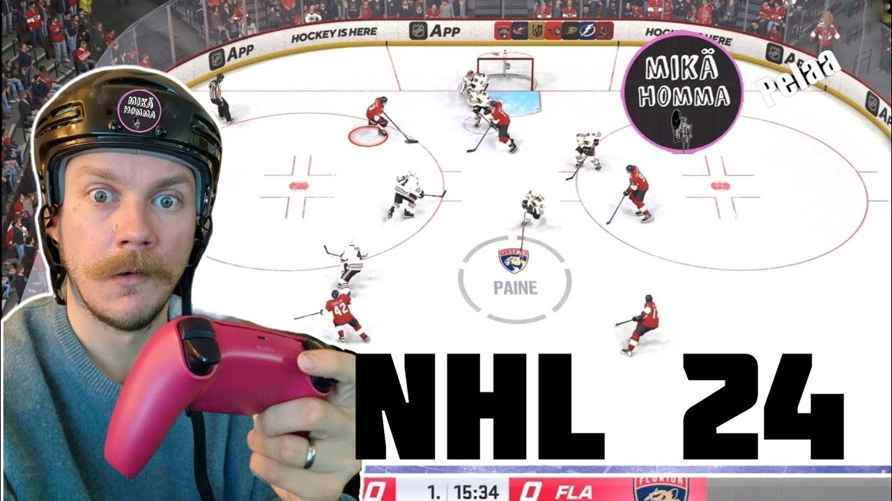 NHL 24 Suomi - Ensifiilikset ja Hutin aloitus - Mikä Homma Pelaa