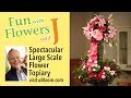 How to create a Topiary Flower Structure