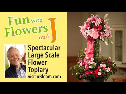 How to create a Topiary Flower Structure