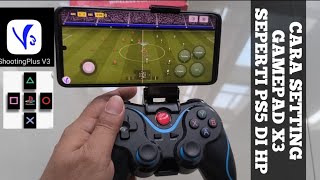 Settingan gamepad x3 pada efootball 