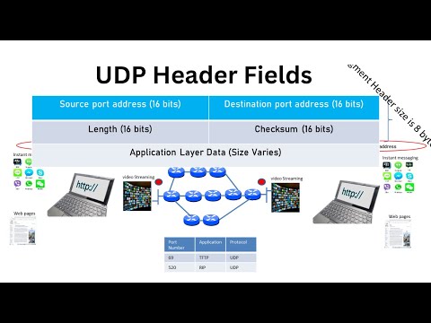 UDP Header Fields | UDP Protocol